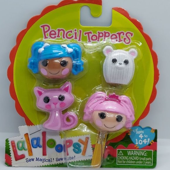Lalaloopsy Pencil Toppers and Lenticular Puzzle - Picture 2 of 3